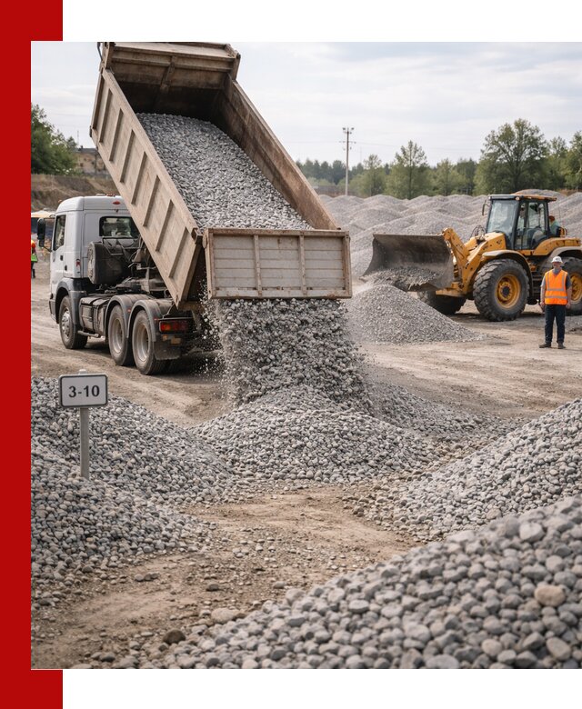 Гранитный щебень фракции 3–10: доставка и продажа в ессентуках