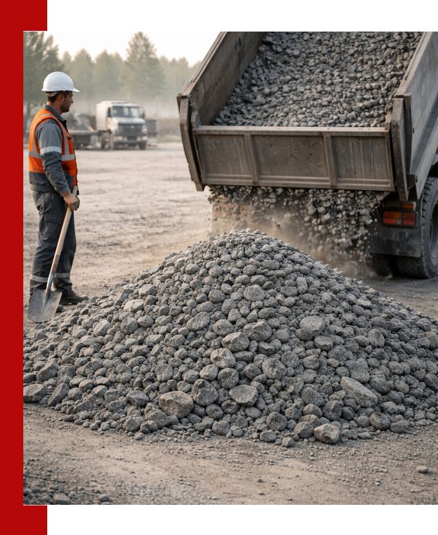 Гранитный щебень фракции 100–201 для строительства в ессентуках