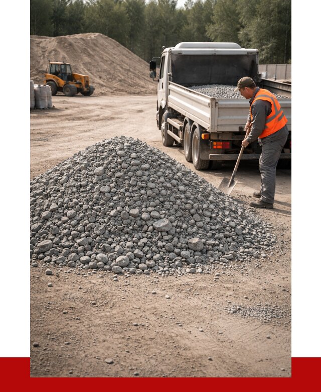 Гравийный щебень фракция 5-10 в ессентуках от 2243 р. | ПРОНЕРУДСсн