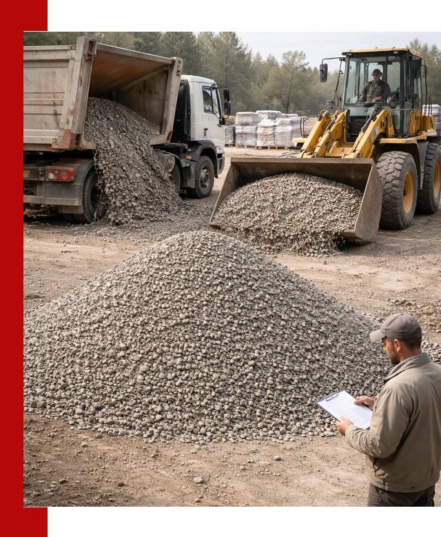 Гравийный щебень фракция 5–10 с доставкой в ессентуках
