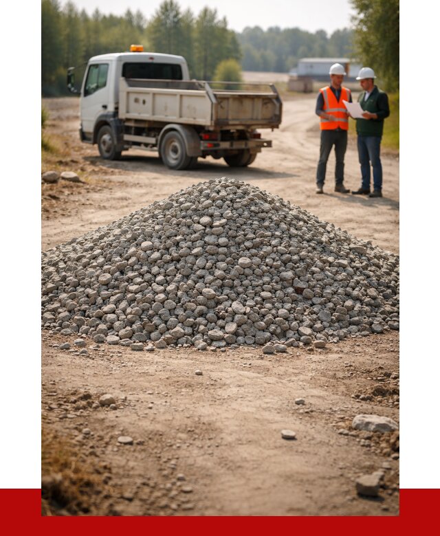 Гравийный щебень фракция 20-40 в ессентуках от 1224 р. | ПРОНЕРУДСсн