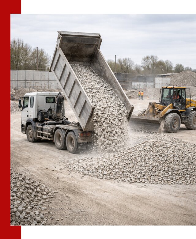 Доставка и продажа известнякового щебня в ессентуках
