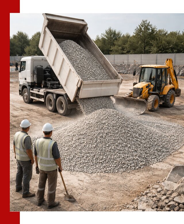 Купить известняковый щебень фракции 5–10 мм с доставкой в ессентуках