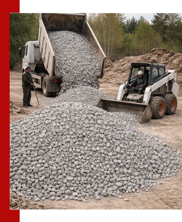 Доставка доломитового щебня в ессентуках напрямую от карьера