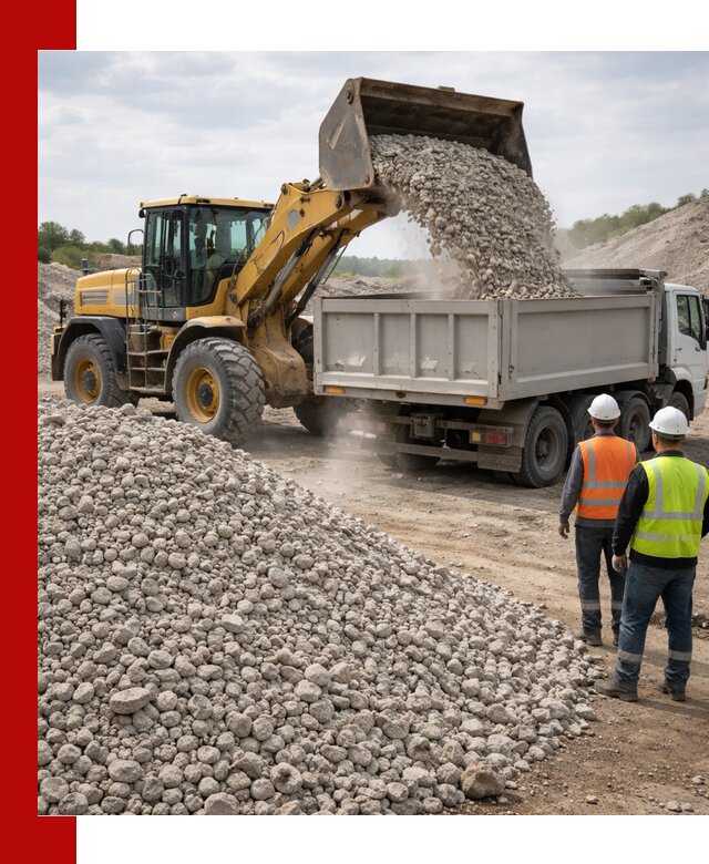 Доломитовый щебень фракция 40–71 доставка и продажа в ессентуках