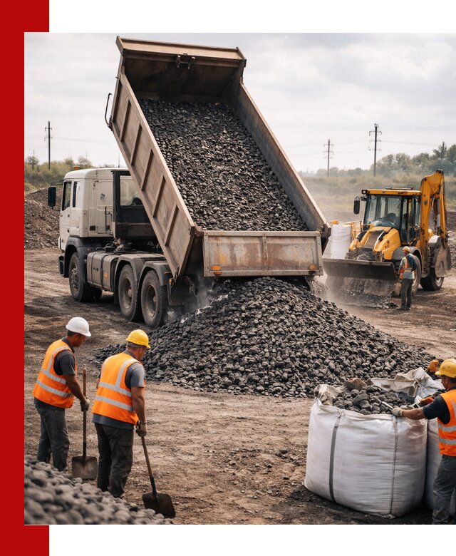 Шлаковый щебень фракция 40-70 с доставкой в ессентуках