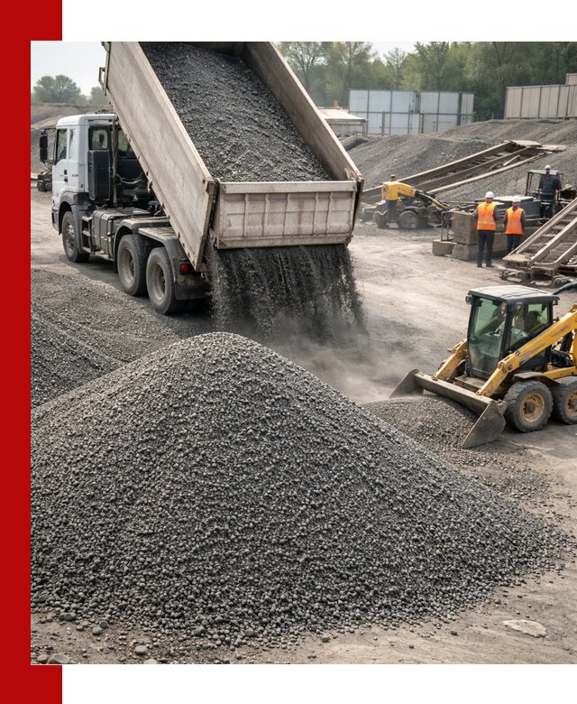 Вторичный щебень фракция 0–5 с доставкой в ессентуках