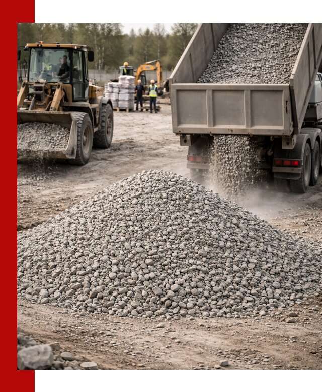 Вторичный щебень фракции 5-20 в ессентуках — доставка и продажа крупнотоннажно