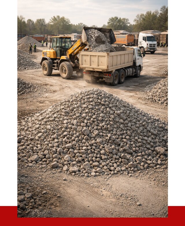 Вторичный щебень фракция 40-70 в ессентуках от 1774 р, ПРОНЕРУДСсн