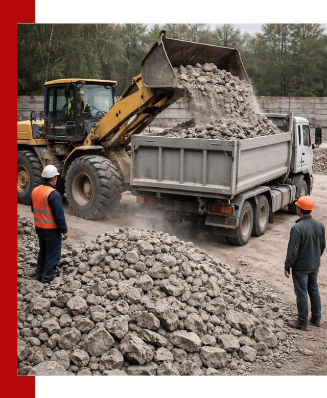 Вторичный щебень фракция 70–150 в ессентуках с доставкой