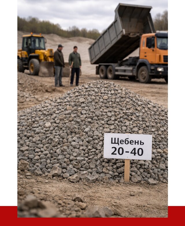 Бетонный щебень фракция 20-40 в ессентуках от 2498 р. | ПРОНЕРУДСсн