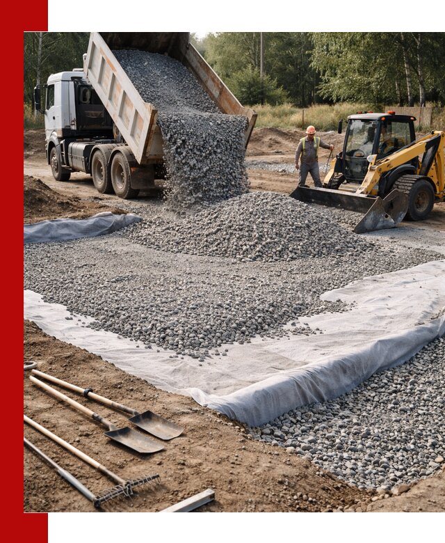 Щебень для фундамента с доставкой в ессентуках