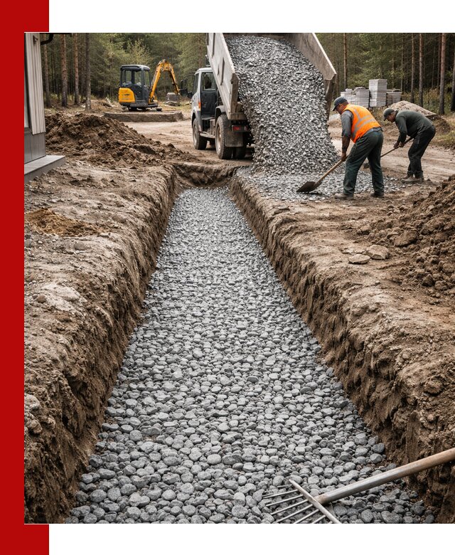 Щебень для дренажа с доставкой в ессентуках высокого качества