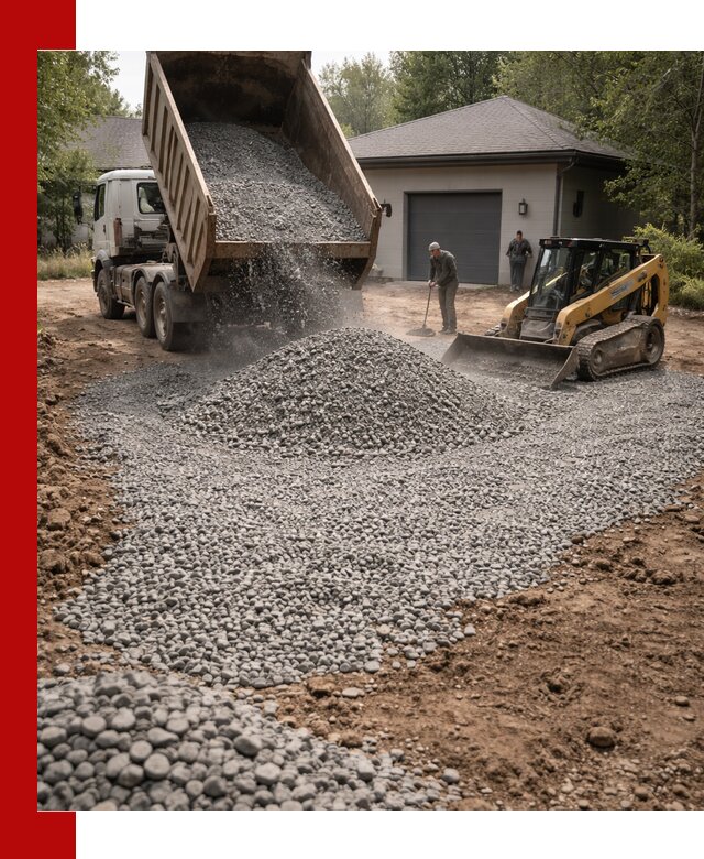 Щебень для парковки в ессентуках: доставка и укладка качественного материала