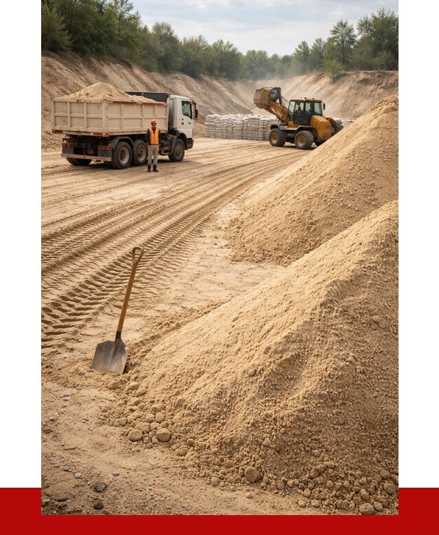 Карьерный песок мелкозернистый в ессентуках от 9177 р. | ПРОНЕРУДСсн