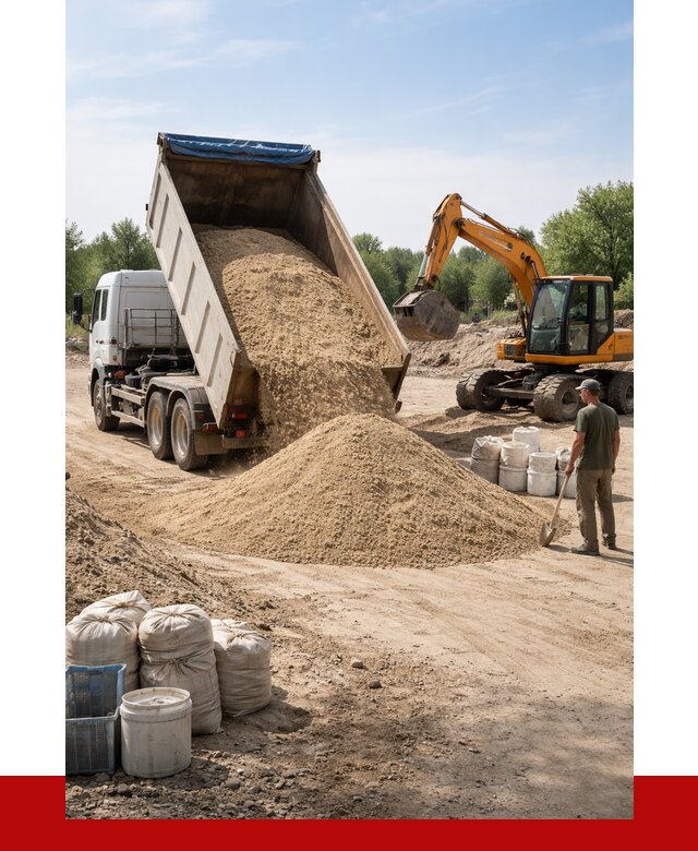 Купить речной песок в ессентуках от 1224 р. за куб | ПРОНЕРУДСсн