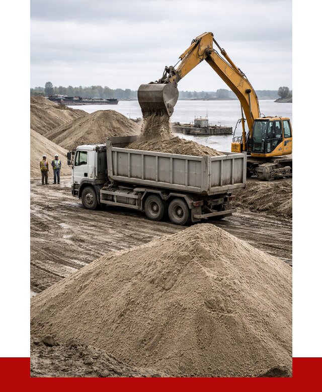 Купить речной песок навалом в ессентуках от 1835 р., ПРОНЕРУДСсн