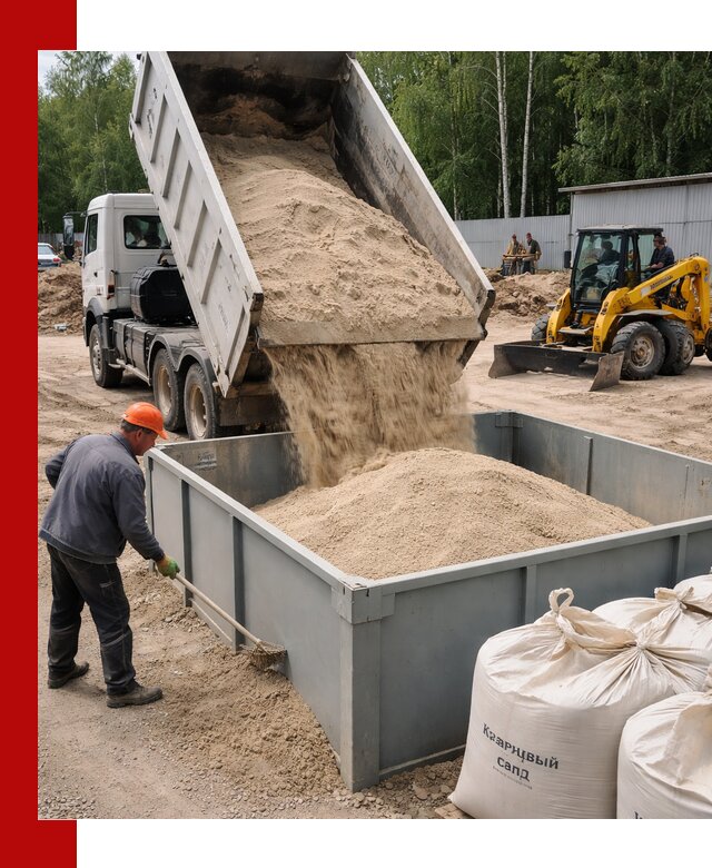 Кварцевый песок для фильтра в ессентуках — доставка и качество