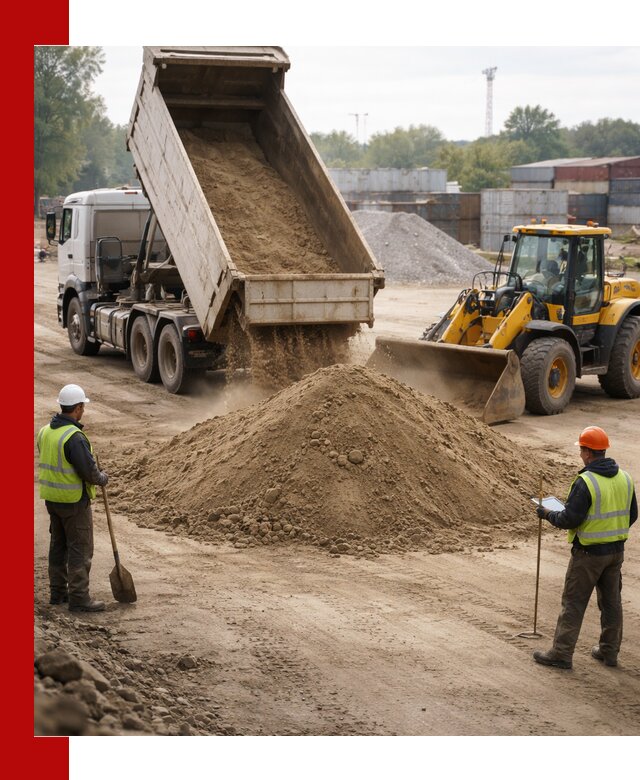 Доставка и продажа пескогрунта оптом и в розницу в ессентуках