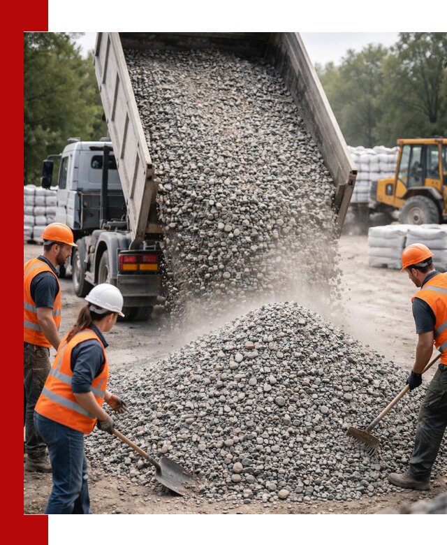 Доставка гравия и камня в ессентуках оптом и в розницу