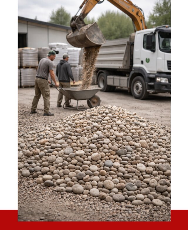 Галька декоративная в ессентуках от 3263 р. за куб | ПРОНЕРУДСсн