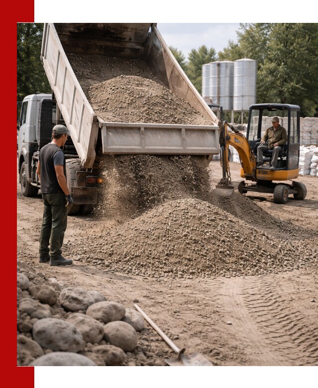 Доставка ПГС С3 в ессентуках самосвалами и миксерами