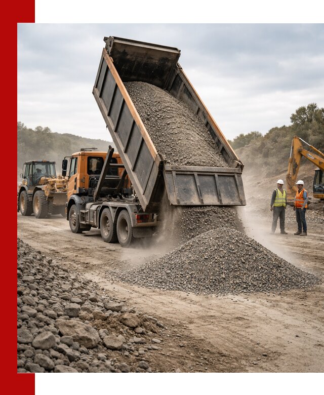 Щебёночно-песчаная смесь ЩПС С1 с доставкой в ессентуках