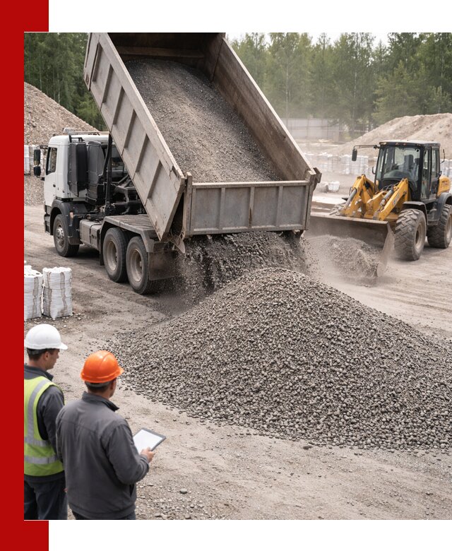 Доставка и продажа гранитного отсева 0-10 в ессентуках