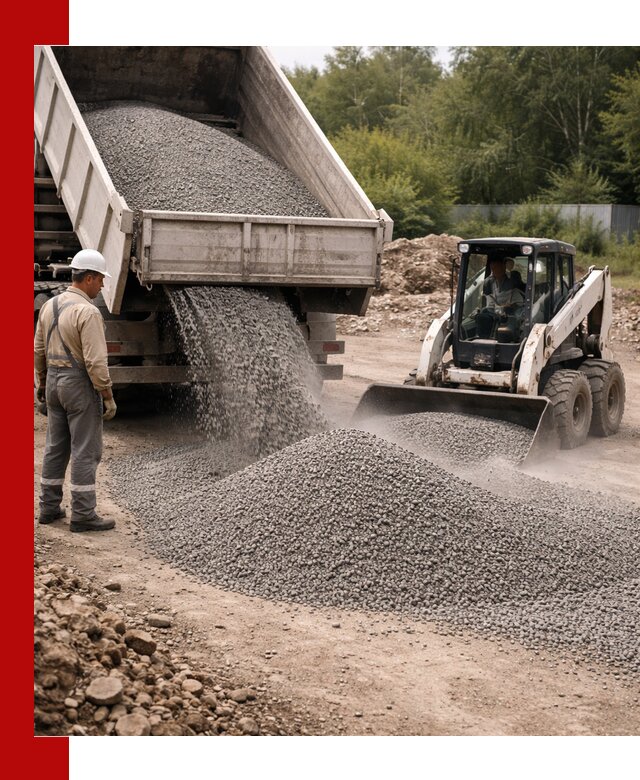 Доставка гравийного отсева 0-5 в ессентуках оптом и в розницу