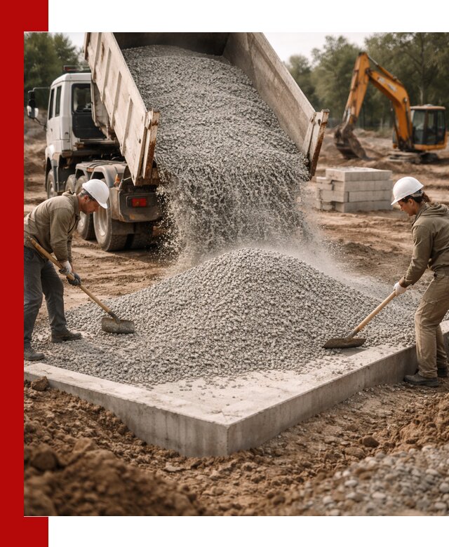 Доставка и продажа отсева для бетона в ессентуках