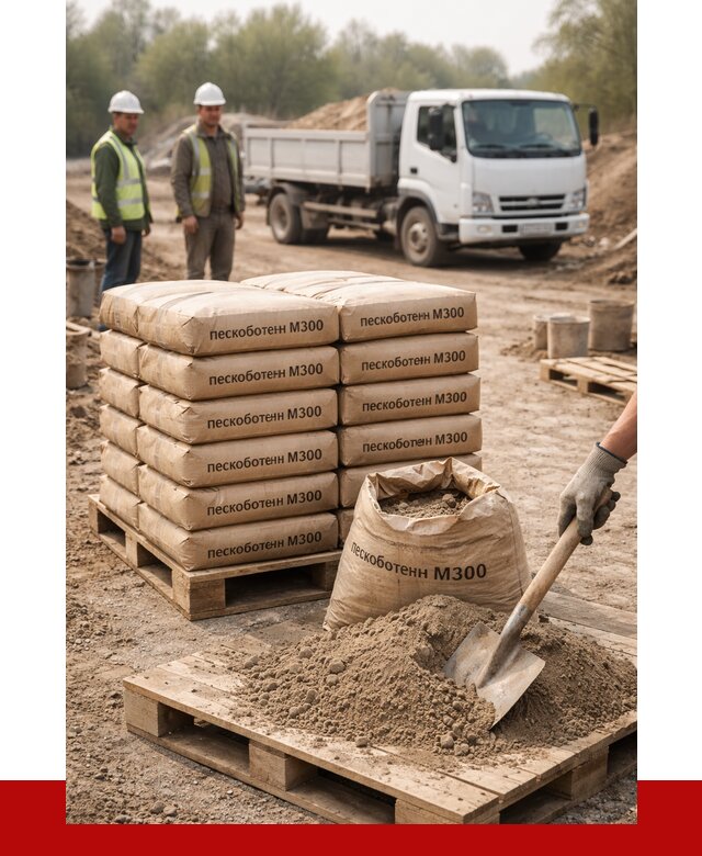 Пескобетон М300 в ессентуках с доставкой от 4742 р. за куб | ПРОНЕРУДСсн