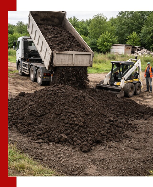 Поставка плодородной земли с доставкой самосвалом в ессентуках