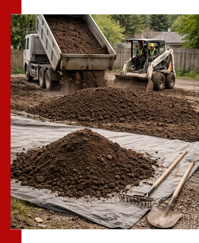 Грунт для отсыпки участка с доставкой в ессентуках