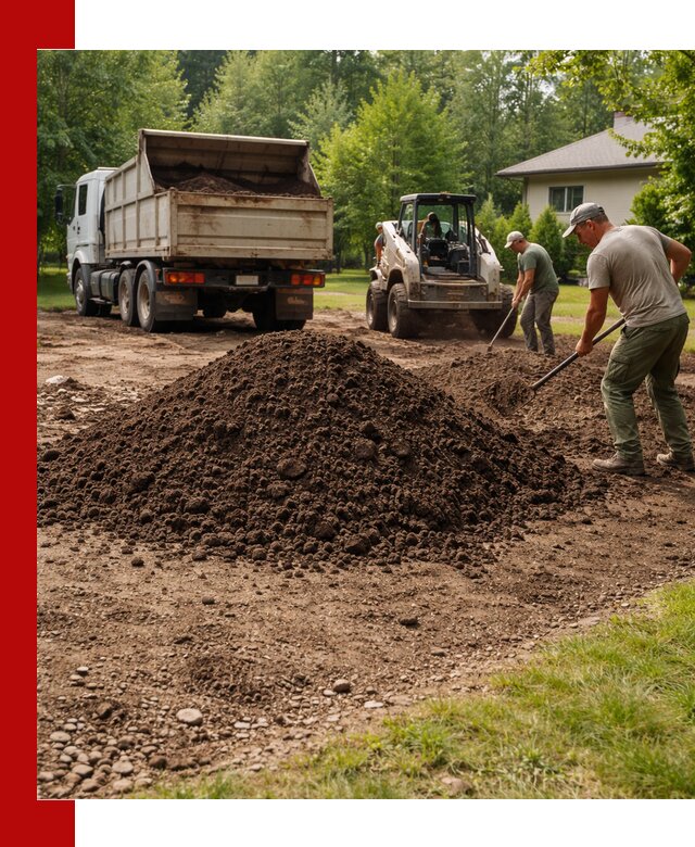 Доставка и укладка грунта для газона в ессентуках