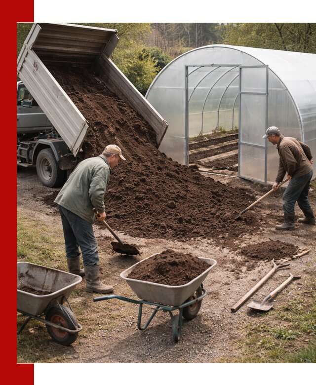Грунт для теплицы с доставкой в ессентуках — плодородный субстрат под растения