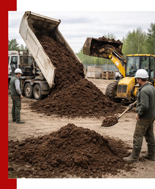 Доставка торфа оптом и в мешках в ессентуках