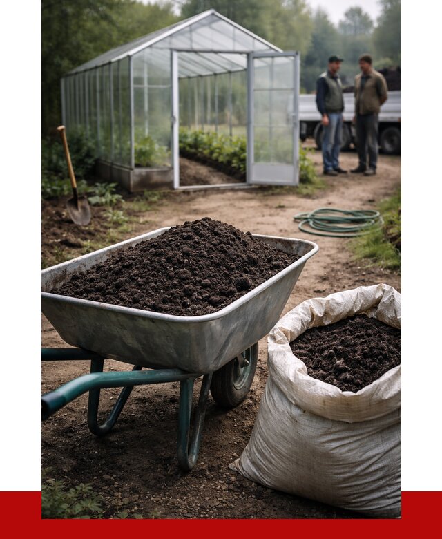Чернозем для теплицы в ессентуках с доставкой от 1530 р. | ПРОНЕРУДСсн