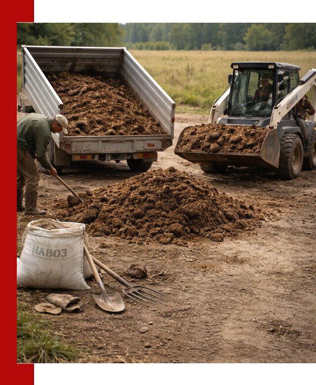 Доставка конского навоза в ессентуках с разгрузкой и доставкой на объект