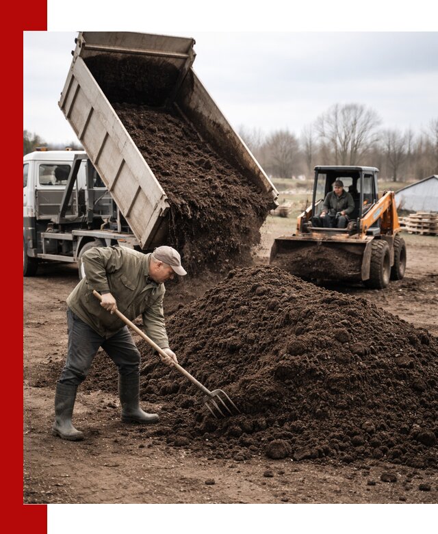 Доставка и продажа перегноя в ессентуках быстро и дешево