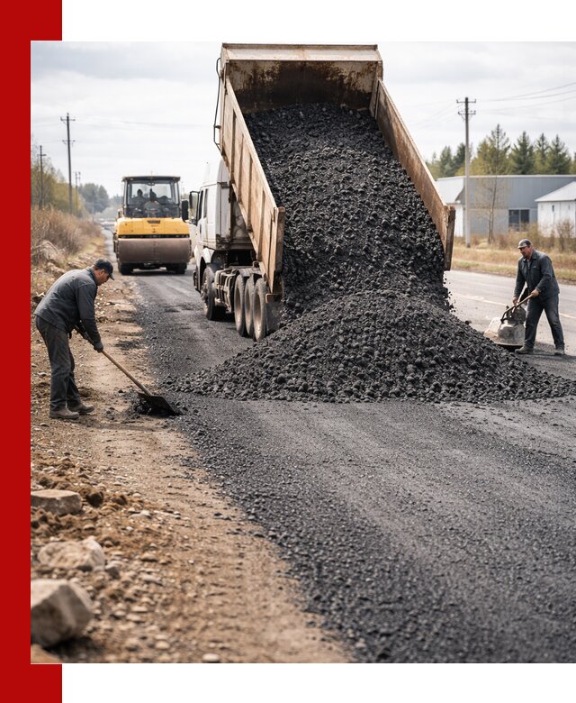 Асфальтовая крошка для дорог в ессентуках — поставка и доставка