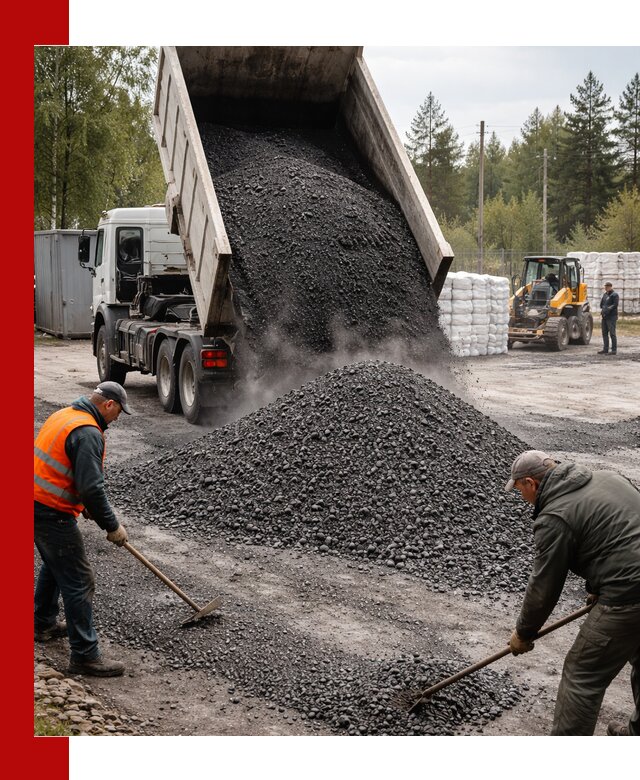 Доставка и продажа асфальтного гранулята в ессентуках