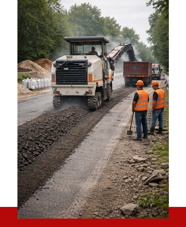 Фрезерованный асфальт в ессентуках от 2243 р./куб. | ПРОНЕРУДСсн
