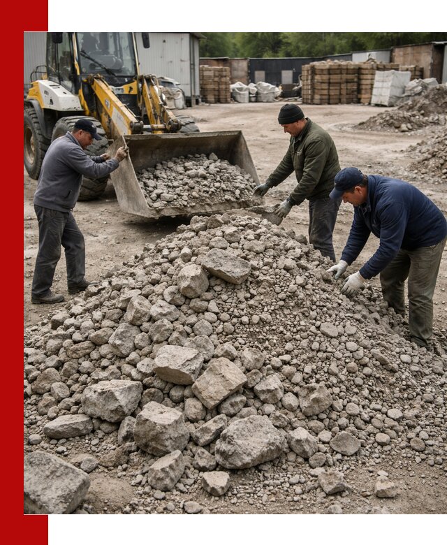 Демонтаж и вывоз бой бетона в ессентуках