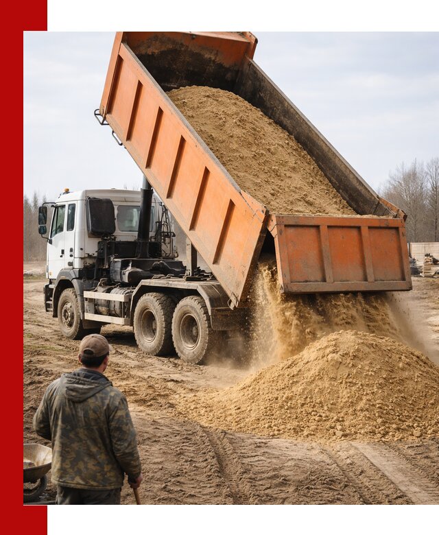 Аренда самосвала 20 тонн для перевозки грузов в ессентуках
