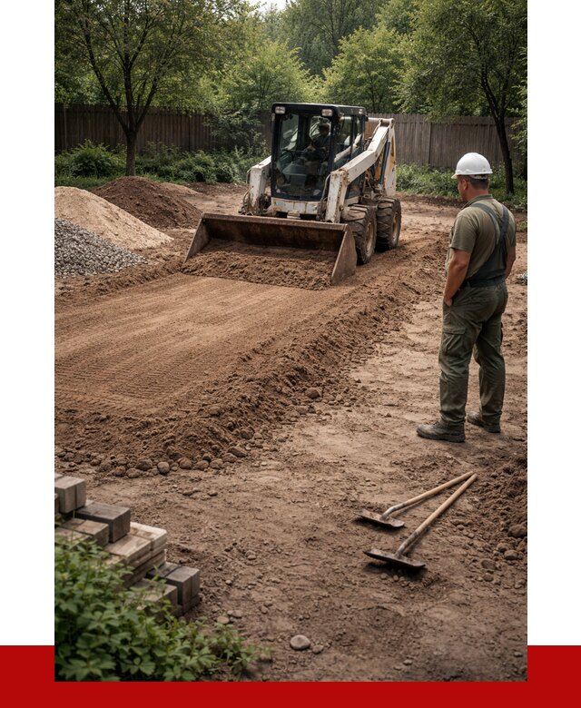 Выравнивание участка под ключ в ессентуках от 3569 р. | ПРОНЕРУДСсн